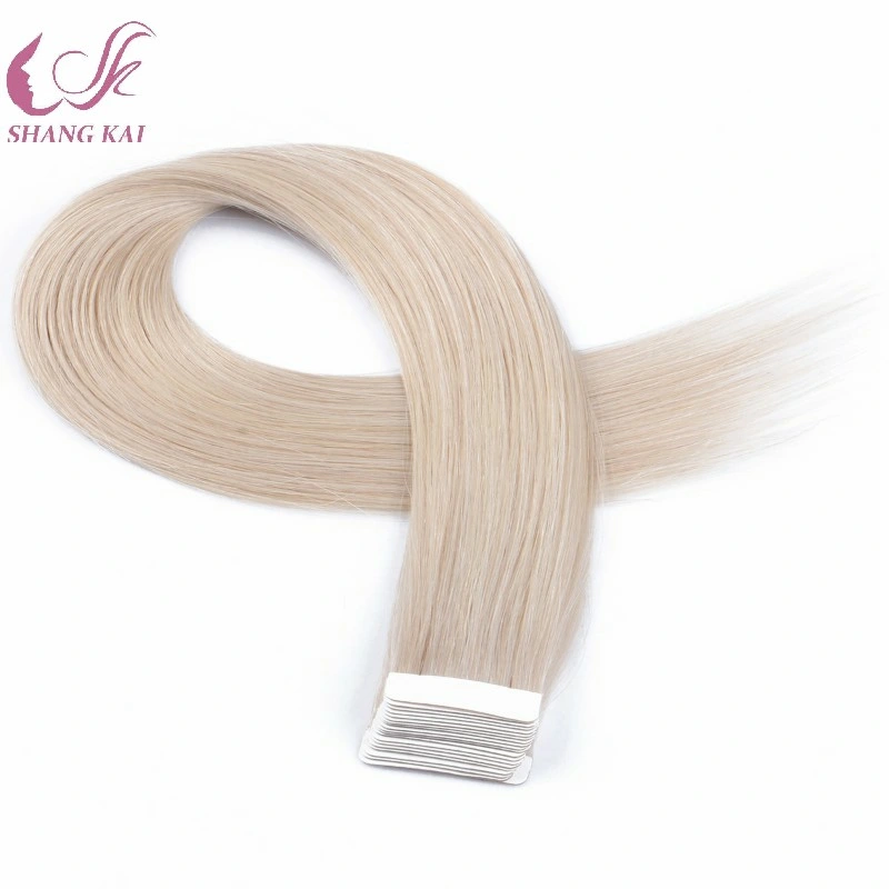 Top Quality Long Lasting Remy Soft Hand Tied Seamless Tape Hair Extension