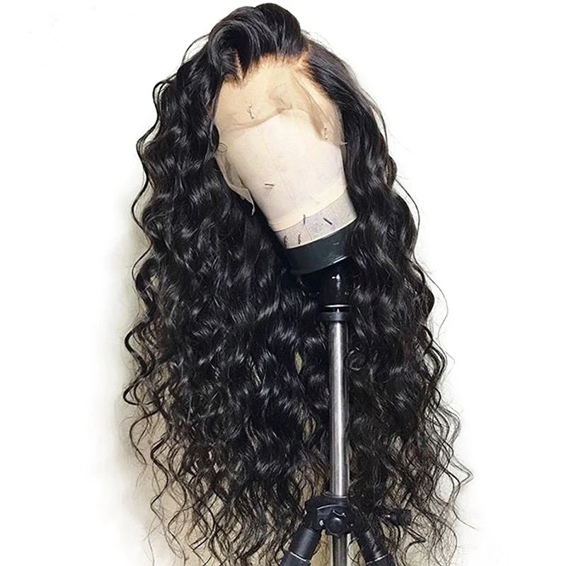 Hot Selling Wholesale Free Shipping Cuticle Aligned Unprocessed Brazilian Hair Virgin Human Hair Lace Wigs